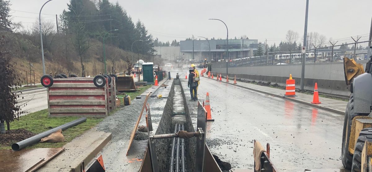 BC Hydro Ductbank Work For Translink